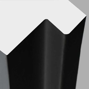 Binnendeur Nova Design | NDB906 opdek afgelakt zwart
