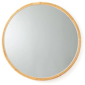 Ronde spiegel in rotanØ120 cm, Nogu