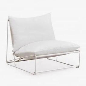 Centraal Module Voor Modulaire Tuinbank Amaro Gardenia Wit - Sklum
