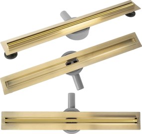 Lineaire afvoer REA Neox Slim pro Gold 60