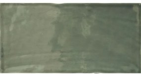 Baldocer Ceramica Atmosphere wandtegel - 12.5x25cm - 8.5mm - Rechthoek - Groen Glans SW07312205-4
