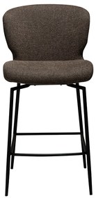 Dan-Form Glory Swivel Draaibare Barstoel Bruin Boucle
