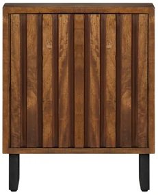 vidaXL Nachtkastje 40x30x50 cm massief mangohout