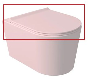 Salenzi Form Slim toiletzitting mat roze