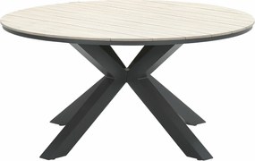 Garden Impressions Tulli tuintafel Ø148 cm - licht bruin