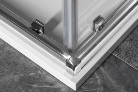 Gelco Sigma douchecabine 110x90cm met helderglas chroom