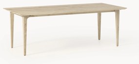 Eettafel Archie van eikenhout, in verschillende formaten