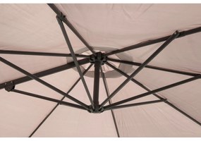Garden Impressions Hawaii zweefparasol S 250 x 250 cm taupe
