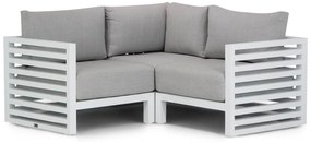 Hoek loungeset 2 personen Aluminium Wit  Santika Furniture Santika Jaya