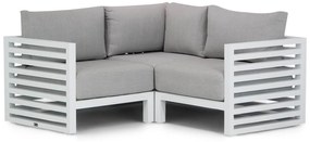 Hoek loungeset  Aluminium Wit 2 personen Santika Furniture Santika Jaya