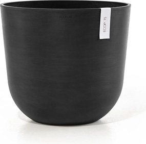 Ecopots bloempot Oslo 45 - Rond - Dark Grey - Diameter 45 x H39,4 cm