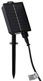 Buiten vloerlamp zwart incl. LED oplaadbaar en solar - Barry Design IP65 Buitenverlichting