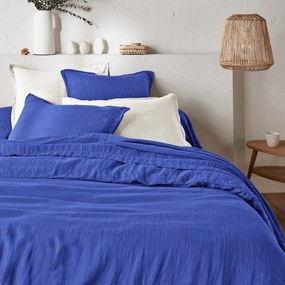 Dekbedovertrek in gewassen linnen, Linot