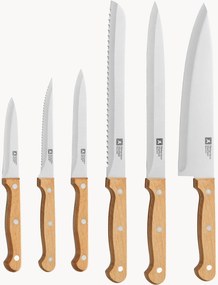 Keukenmessen set Artisan Bois, 6-delig