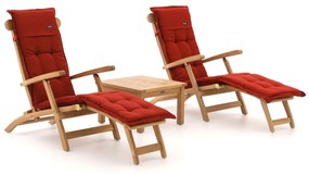 Sunyard Country/Wales 60cm deckchair set 3-delig