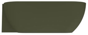 Arcqua Havana Halfvrijstaand Bad - 170x80cm - links - mat groen BAD396753
