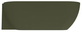 Arcqua Havana Halfvrijstaand Bad - 170x80cm - links - mat groen BAD396753
