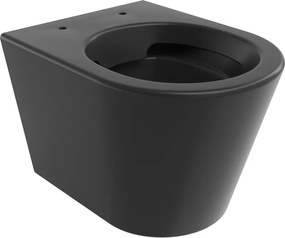 Mexen Rico rimloze wc-pot, zwart mat - 3372XX85