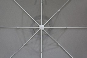 Zweefparasol  3.5m S2 Excellent (excl. voet) Transparant Camello Luna