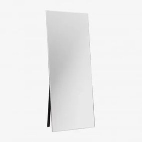 Rechthoekige aluminium staande spiegel (80x200 cm) Ondra - Sklum