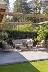 Taste by 4 Seasons Puglia loungeset latte Loungeset   taupe weerbestendig