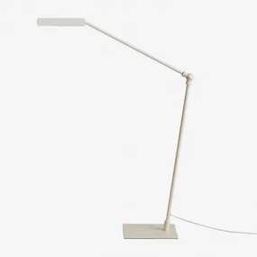 Led Tafellamp Van Metaal Valtyn Wit - Sklum