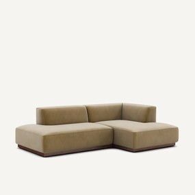 Rechter hoekbank in fluweel, Jacopo