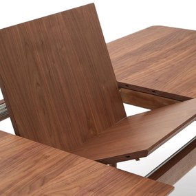 Kave Home Elan Walnoot Eettafel Uitschuifbaar Retro - 200 X 100cm.