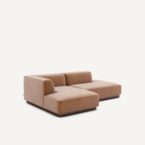 Linkse hoekbank in fluweel, Jacopo