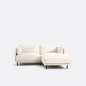 Compacte rechthoekige bank, fijne badstof, Victor