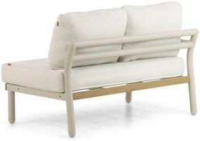 Hoek loungeset 7 personen Aluminium Taupe  Santika Furniture Santika