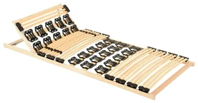 vidaXL Bedframe met 38 latten verstelbaar hoofdeinde 80x200 cm