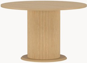 Ronde eettafel Reko met houtlook, Ø 120 cm