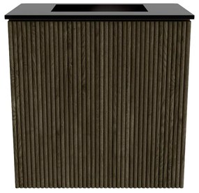 Mondiaz Joya 40cm toiletmeubel shadow met wastafel faye midden zonder kraangat urban