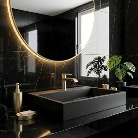 Conglomeraat wastafel GOYA Black Mat 50 CM