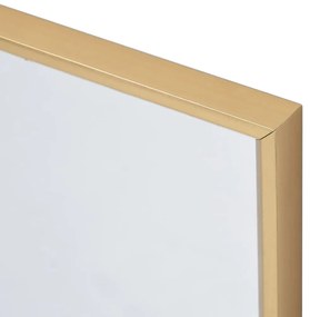 vidaXL Spiegel 80x60 cm goudkleurig