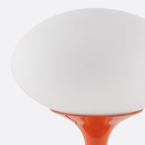 Tafellamp van opalineglas en ijzer Merisa