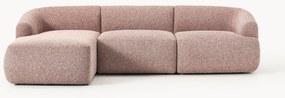 Modulaire bouclé hoekbank Sofia (4-zits)