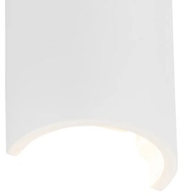 Moderne wandlamp met dimmer wit incl. Wifi G9 - Colja Novo Landelijk G9 rond Binnenverlichting Gips Lamp