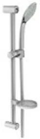 GROHE Euphoria Glijstangset - 70cm - ronde handdouche - 1 straalsoort - met doucheslang - met zeepschaal - chroom 27242001