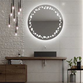 Ronde badkamerspiegel met LED verlichting C7