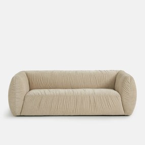 3- of 4-zits rechte bank, in gevlamd chenille, SILVER