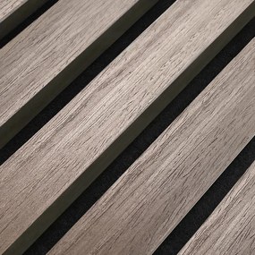 AkuPanel 300 cm Walnoot   - Akoestische panelen
