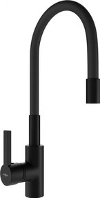 Mexen Flex keukenkraan, zwart - 670900-70