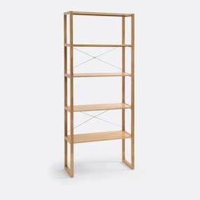 Boekenkast met 5 planken, hoogte 190 cm, COMPO