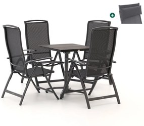 R&S Design Capri/Canzo 70cm dining tuinset 3-delig verstelbaar