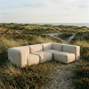 Soft Zitzak Outdoor 5 Seater Hoekbank - Bouclé Beige