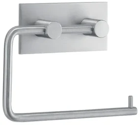 Smedbo Beslagsboden Toiletrolhouder - 13.4x10.7cm - zelfklevend - RVS Geborsteld Edelstaal B1098