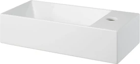 Saqu Poggio Fontein 45x20x11 cm 1 Krg. Rechts Mat Wit