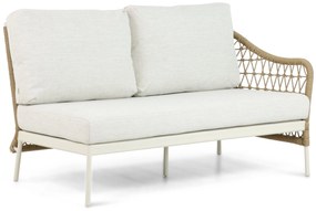 Hoek loungeset 6 personen Aluminium/Wicker Taupe  Coco Bali